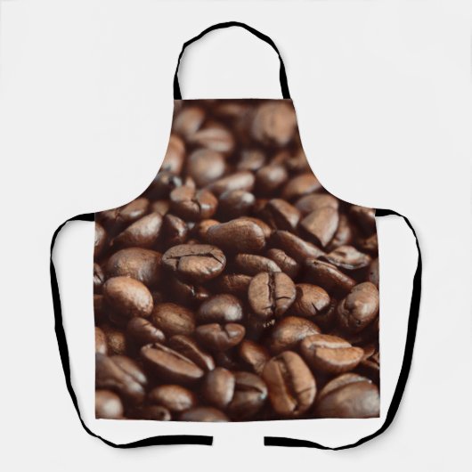 Koffiebonen Schort (Voorkant)