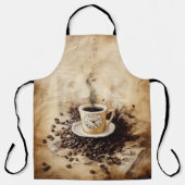 Koffiebonen Schort (Voorkant)