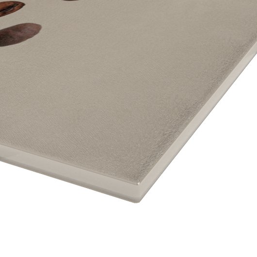 Koffiebonen Snijplank (Hoek)