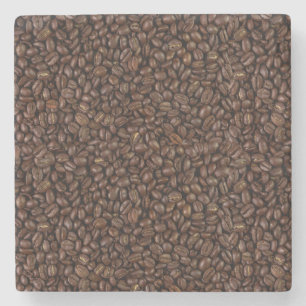 Koffiebonen Stenen Onderzetter