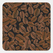 Koffiebonen Stickers (Voorkant)