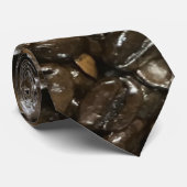 Koffiebonen Stropdas (Opgerold)