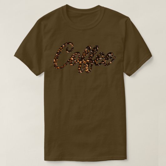 Koffiebonen T-shirt (Design voorkant)