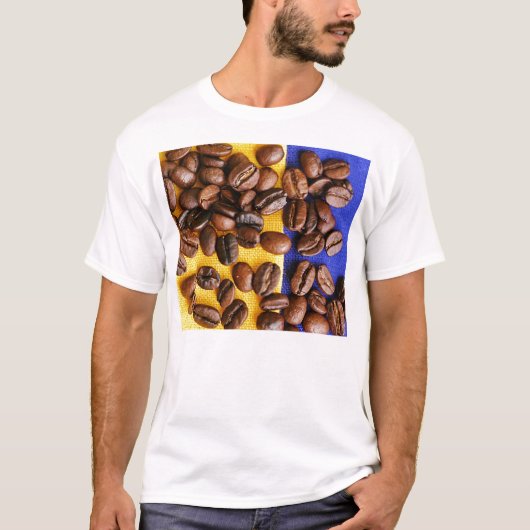Koffiebonen T-shirt (Voorkant)