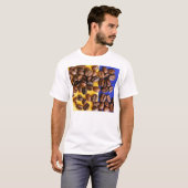 Koffiebonen T-shirt (Voorkant volledig)