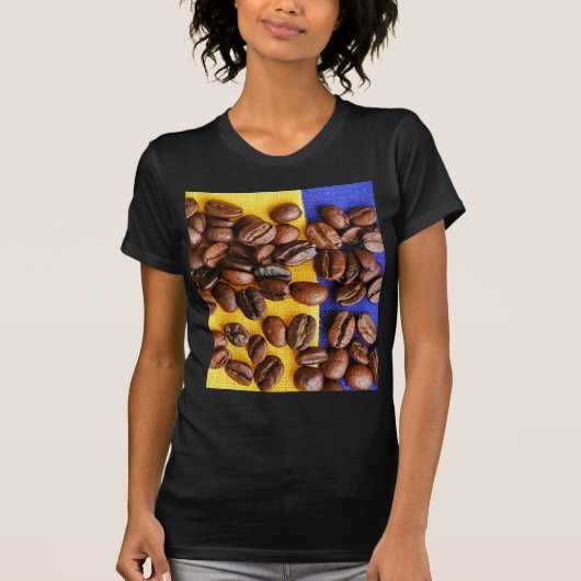 Koffiebonen T-shirt (Voorkant)