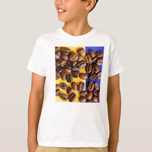 Koffiebonen T-shirt (Voorkant)