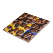Koffiebonen Tegeltje (Zijkant)