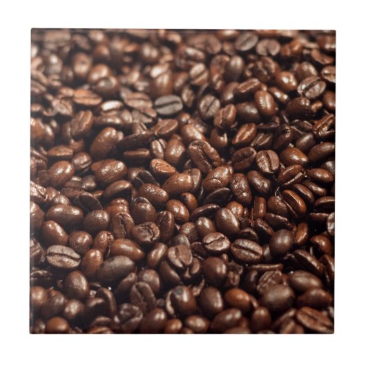Koffiebonen Tegeltje (Voorkant)