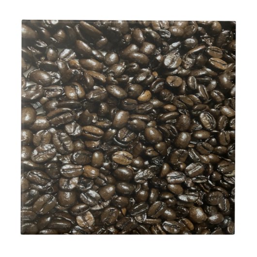 Koffiebonen Tegeltje (Voorkant)
