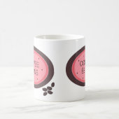 Koffiebonen tekenen koffiemok (Center)