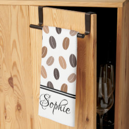 Koffiebonen Theedoek