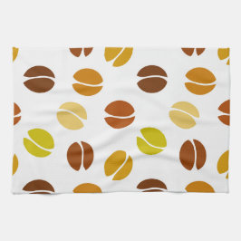 Koffiebonen Theedoek