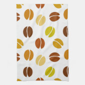 Koffiebonen Theedoek (Verticaal)