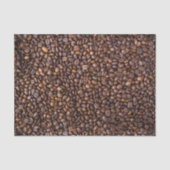 Koffiebonen!  tissuepapier (Voorkant)