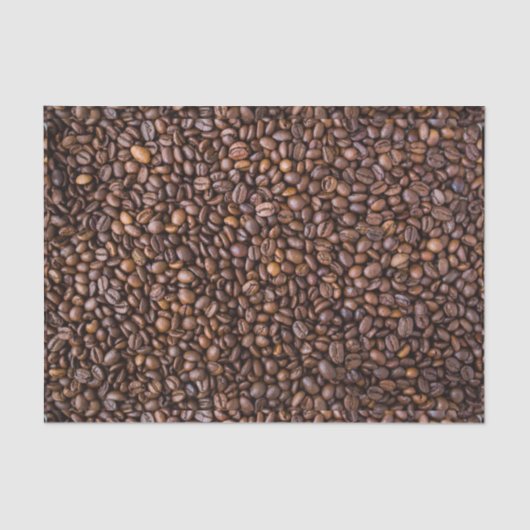 Koffiebonen! tissuepapier (Voorkant)