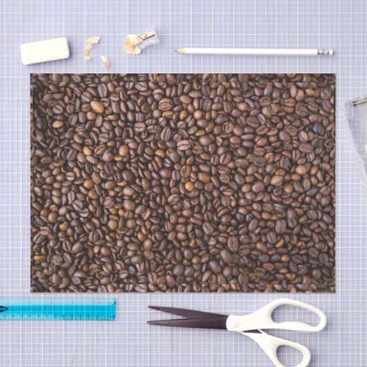 Koffiebonen! tissuepapier (Craft)