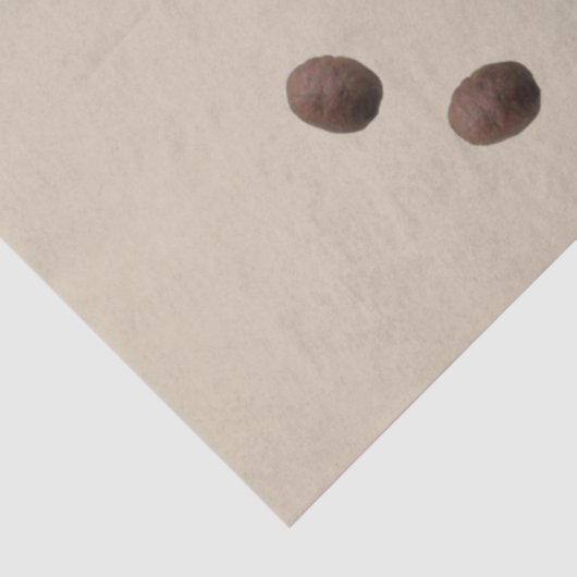Koffiebonen Tissuepapier (Detail)