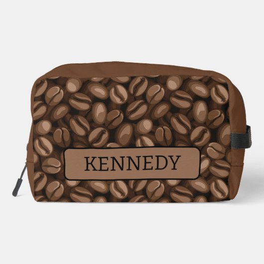 Koffiebonen Toilettasje (Achterkant)