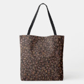 Koffiebonen Tote Bag (Achterkant)