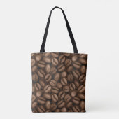 Koffiebonen Tote Bag (Achterkant)