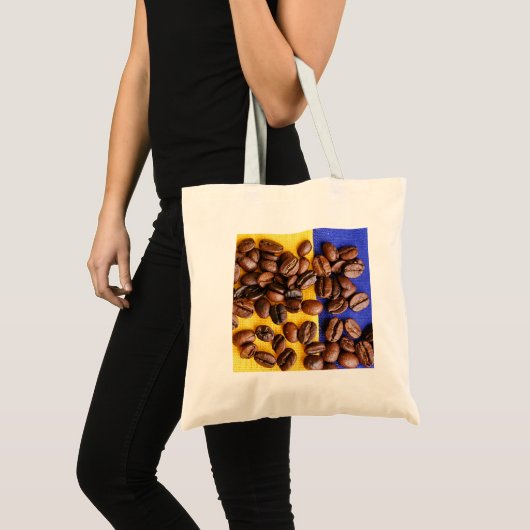 Koffiebonen Tote Bag (Voorkant (product))