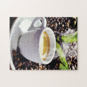 Koffiebonen V5 Jigzaag Puzzle Legpuzzel (Horizontaal)