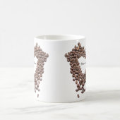  koffiebonen van de Koffeholic mok houden van! (Center)