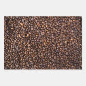 Koffiebonen, verpakkingspapier inpakpapier vel (Voorkant 3)