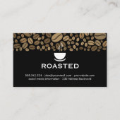 Koffiebonen Visitekaartje (Voorkant)