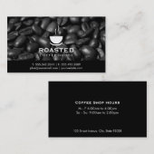 Koffiebonen Visitekaartje (Voorkant / Achterkant)