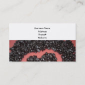 Koffiebonen Visitekaartje (Achterkant)