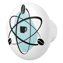 Koffiebonen voor atoomkoffie in Blauwgroen laderpu