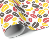 Koffiebonen voor een kopje java cadeaupapier (Rol Hoek)