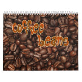 Koffiebonen wandkalender kalender (Hoes)