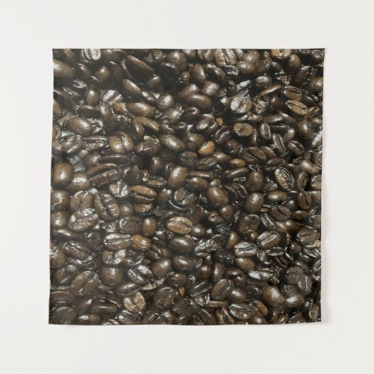 Koffiebonen Wandkleed (Voorkant)