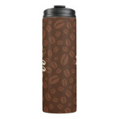 Koffiebonen Warme en Koude Thermische Tumbler Thermosbeker (Voorkant)