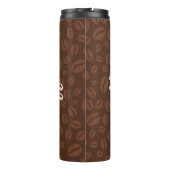 Koffiebonen Warme en Koude Thermische Tumbler Thermosbeker (Achterkant)