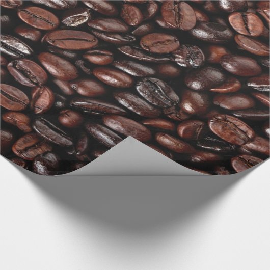 KOFFIEBONEN WIKKELPAPIER CADEAUPAPIER (Hoek)
