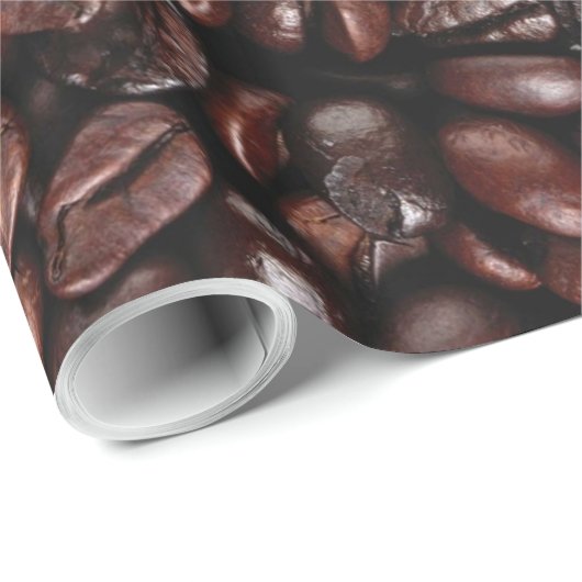 KOFFIEBONEN WIKKELPAPIER CADEAUPAPIER (Rol Hoek)