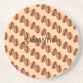 Koffiebonen Zandsteen Onderzetter