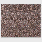 Koffiebonenpakpapier Cadeaupapier (Vlak)