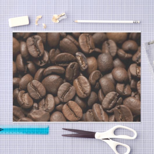 koffiebonenpapier tissuepapier (Craft)