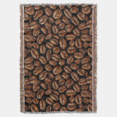 Koffiebonenpatroon Deken (Voorkant Verticaal)