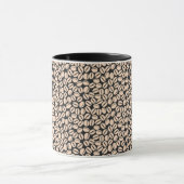 Koffiebonenpatroon Mok (Midden)