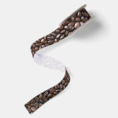 KOFFIEBONENPATROON SATIJNEN LINT (Achterkant)
