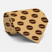 Koffiebonenpatroon Stropdas (Opgerold)