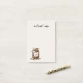Koffiebonenpot Post-it® Notes (Op bureau)