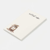 Koffiebonenpot Post-it® Notes (Schuin)