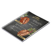 Koffiebonensoorten Notitieboek (Linkerzijde)